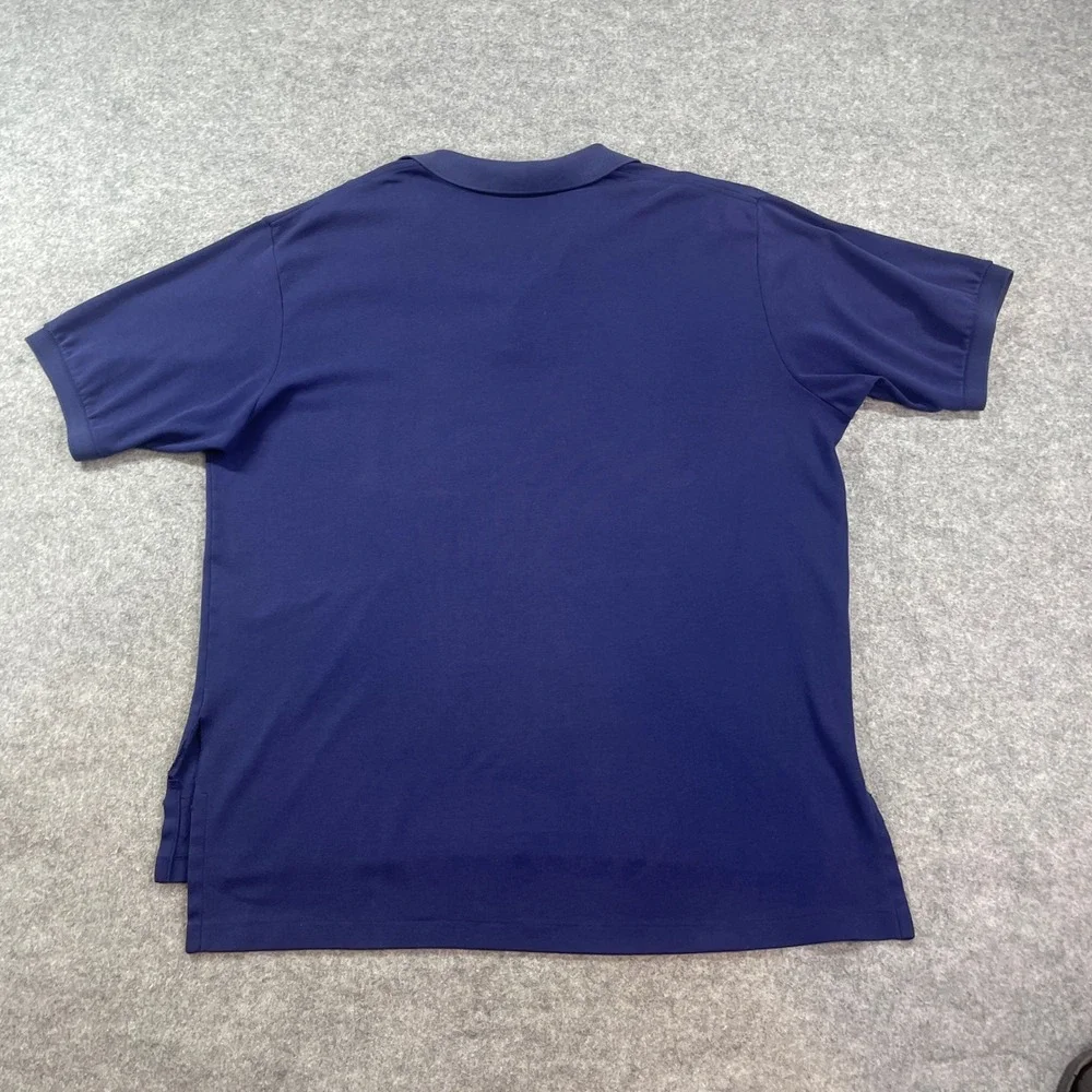 Ralph Lauren Mens Polo Shirt L Navy Short Sleeve